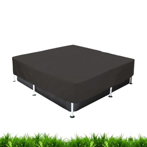 Winter-Poolabdeckungen – Poolabdeckungen | Gartenpoolabdeckungen, UV-beständiger Schwimmteichschutz, wasserdicht für Gartenterrasse von Vibhgtf