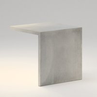 Vibia Empty 4125/4135 LED Außenleuchte 45 x 45 x 45 cm, Beton grau von Vibia