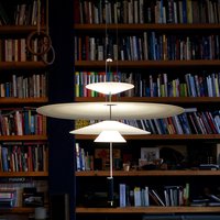 Vibia Flamingo 1550 Pendelleuchte Gold satiniert matt von Vibia