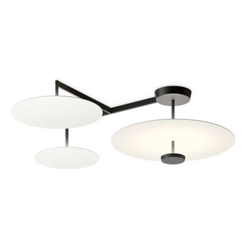 Vibia Flat Led Deckenleuchte Leuchte Lampe 4 Flg ø 55 Cm Weiß B-Ware von Vibia