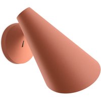 Vibia I.Cono 0720 LED Wandleuchte Terra rot von Vibia