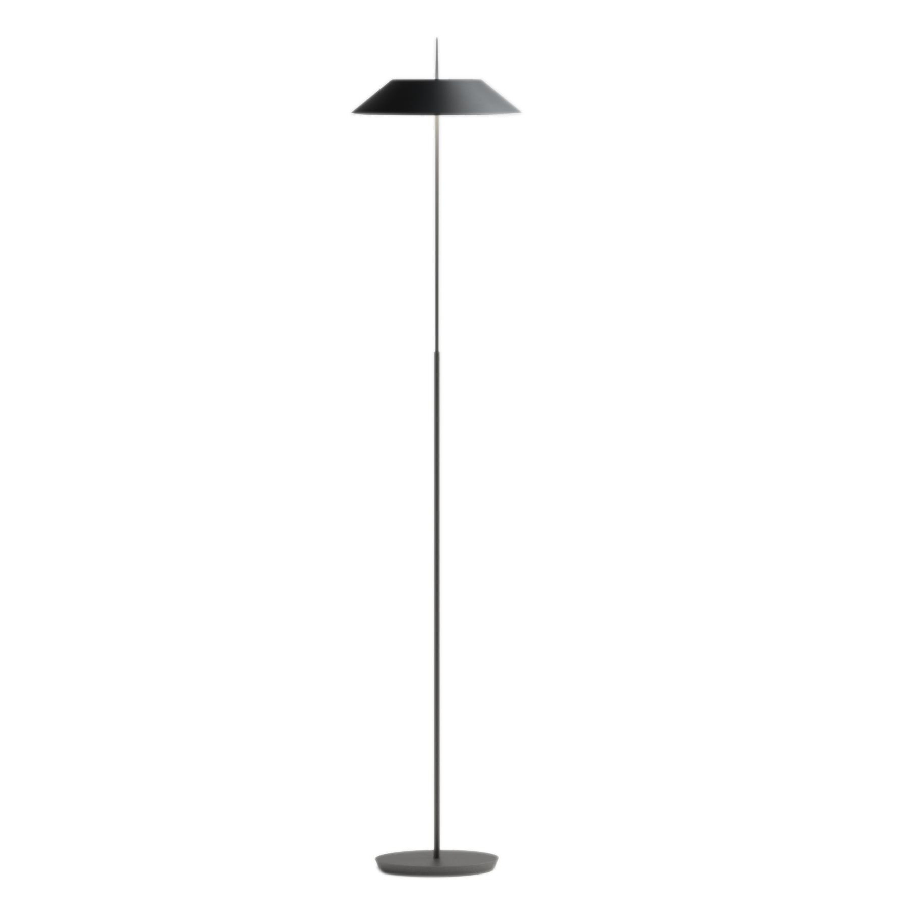 Vibia - Mayfair 5515 LED Stehleuchte - graphit/H 147cm / Ø 30cm/2700K/1841lm/CRI>80 von Vibia