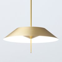 Vibia Mayfair 5525 Pendelleuchte Gold satiniert matt von Vibia