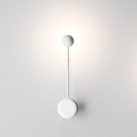 Vibia Pin 1690 LED Wandleuchte weiß matt von Vibia