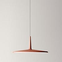 Vibia Skan 0270 LED Pendelleuchte rot matt von Vibia