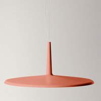 Vibia Skan 0275 LED Pendelleuchte rot matt von Vibia