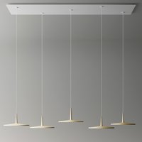 Vibia Skan 0282 LED Pendelleuchte, 5-flg. von Vibia