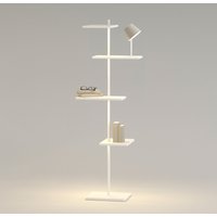 Vibia Suite 6007 Stehleuchte, mit Leselicht weiß matt von Vibia