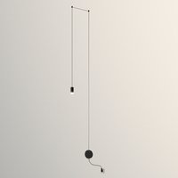 Vibia Wireflow LED 0348 Pendelleuchte, mit Dimmer schwarz Vibia Wireflow LED 0348 Pendelleuchte, mit Dimmer schwarz von Vibia