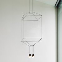 Vibia Wireflow Pendelleuchte, 4-flg. von Vibia