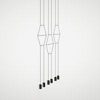 Vibia Wireflow Pendelleuchte, linear von Vibia