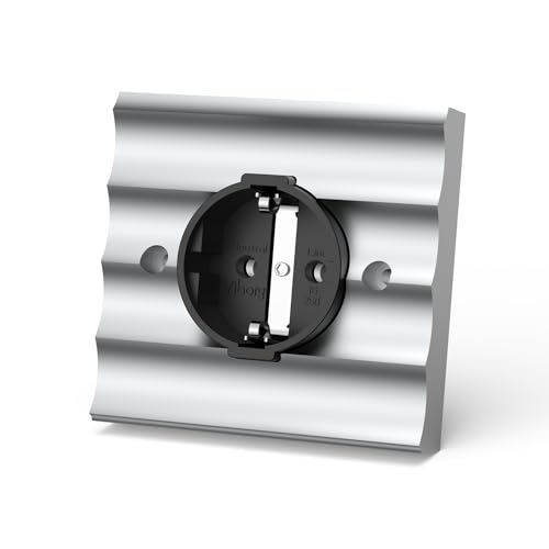 Viborg Schuko-Steckdose VE02R Reines Kupfer Rhodiniert HiFi-Wandsteckdose Steckdose Wall socket von Viborg