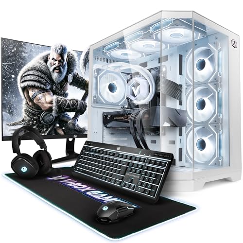 Vibox III-473 Gaming PC Set Komplett • Monitor 27 Zoll • Intel Core i7 12700KF 5,0GHz • Nvidia RTX 5070 Ti 16GB • 32GB RAM • 2TB NVMe SSD • Windows 11 • WLAN von Vibox
