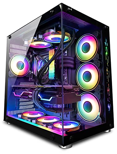 Vibox SG-IV-241 Gaming PC • AMD Ryzen 7 5700X 4,6GHz • Nvidia RTX 5090 32GB • 32GB RAM • 2TB NVMe SSD • Windows 11 • WLAN von Vibox