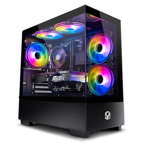 Vibox V-206 Gaming PC • AMD Ryzen 5 5500 4,2GHz • Nvidia RTX 5060 8GB • 16GB RAM • 1TB NVMe SSD • Windows 11 • WLAN von Vibox
