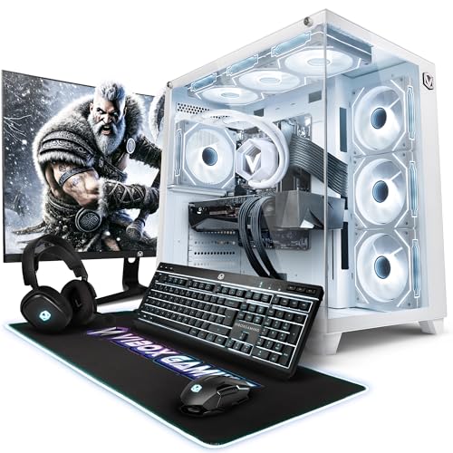 Vibox X-172 Gaming PC Set Komplett • Monitor 27 Zoll • Intel Core i9 14900KF 6,0GHz • Nvidia RTX 5070 12GB • 32GB RAM • 1TB NVMe SSD • Windows 11 • WLAN von Vibox