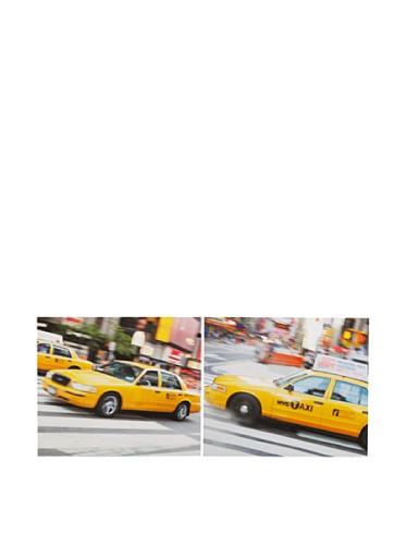 Leinwandbild 2er Set Taxi von Vical Home
