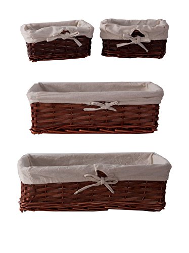 Vical Home Behälter für Küchenhelfer 4er Set braun von Vical Home