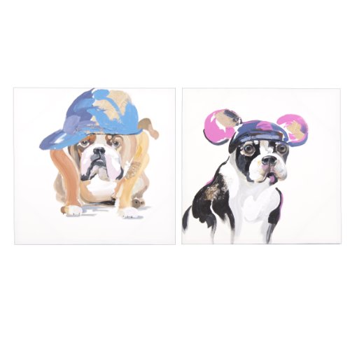 Vical Home Leinwandbild 2er Set Dog Vical Home Leinwandbild 2er Set Dog von Vical Home