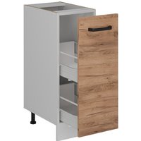 Apothekerschrank R-Line, Goldkraft Eiche, 30 cm ohne Arbeitsplatte Vicco von Vicco