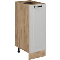 Apothekerschrank R-Line, Weiß Landhaus, 30 cm ohne Arbeitsplatte Vicco von Vicco