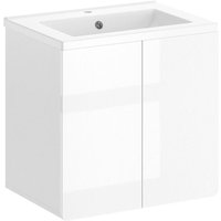 Waschbeckenunterschrank Izan, Weiß, Vicco von Vicco