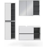 Vicco - Badmöbel-Set Viola, Weiß, 3 Teile Vicco - Badmöbel-Set Viola, Weiß, 3 Teile von Vicco