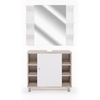 Badmöbel-Set Fynn, Sonoma, 2 Teile Vicco von Vicco