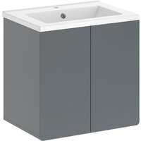 Waschbeckenunterschrank Izan, Grau, Vicco Waschbeckenunterschrank Izan, Grau, Vicco von Vicco
