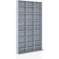 CD-Regal Jukebox, Beton, 102 x 178 cm Vicco von Vicco