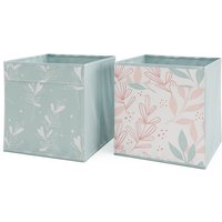 Faltbox , Türkis, 30 x 30 cm 2er Set Vicco von Vicco
