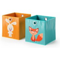 Vicco - Faltbox , Orange/Blau, 30 x 30 cm 2er Set Vicco - Faltbox , Orange/Blau, 30 x 30 cm 2er Set von Vicco