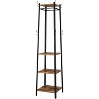 Vicco - Garderobenständer Fyrk, Eiche rustikal, 43 x 180 cm Vicco - Garderobenständer Fyrk, Eiche rustikal, 43 x 180 cm von Vicco