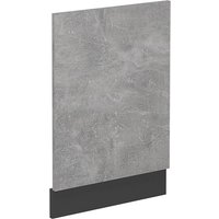 Geschirrspülblende R-Line, Beton, 45 cm ohne Arbeitsplatte Vicco von Vicco