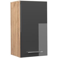 Vicco - Hängeschrank Fame-Line, Anthrazit Hochglanz, 40 cm von Vicco