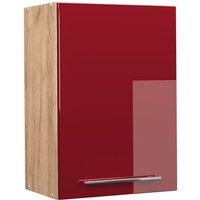 Hängeschrank Fame-Line, Bordeaux Hochglanz, 50 cm Vicco von Vicco