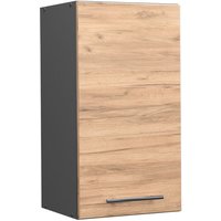 Hängeschrank Fame-Line 40 cm Anthrazit/Eiche modern Vicco von Vicco