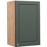 Hängeschrank Fame-Line 45 cm Eiche/Grün-Gold Landhaus Vicco von Vicco