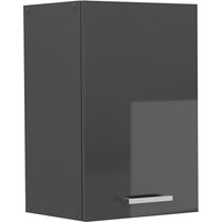 Vicco - Hängeschrank R-Line, Anthrazit Hochglanz, 40 cm von Vicco