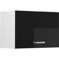 Vicco - Hängeschrank R-Line, Schwarz Hochglanz, 60 cm Flach von Vicco
