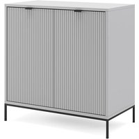 Kommode Eliza, Grau, 80 x 81.2 cm mit 2 Türen, Vicco von Vicco
