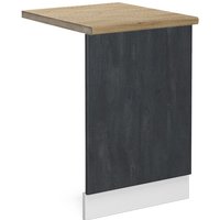 Vicco - Küchenmöbel R-Line, Schwarz Beton, 45 cm ap Eiche Vicco - Küchenmöbel R-Line, Schwarz Beton, 45 cm ap Eiche von Vicco