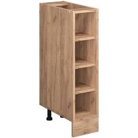 Küchenregal R-Line, Goldkraft Eiche, 20 cm ohne Arbeitsplatte Vicco von Vicco