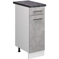 Vicco - Küchenunterschrank R-Line, Beton, 30 cm , ap Anthrazit Vicco - Küchenunterschrank R-Line, Beton, 30 cm , ap Anthrazit von Vicco