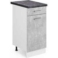 Küchenunterschrank R-Line, Beton, 40 cm , AP Anthrazit, Vicco Küchenunterschrank R-Line, Beton, 40 cm , AP Anthrazit, Vicco von Vicco