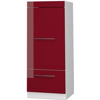 Vicco - Mikrowellenschrank Fame-Line, Bordeaux Hochglanz, 60 cm von Vicco
