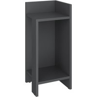 Nachttisch Lenar, Anthrazit, 27 x 60 cm Vicco von Vicco