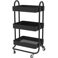 Rollregal Tron, Schwarz, 45.9 x 78.7 cm Vicco Rollregal Tron, Schwarz, 45.9 x 78.7 cm Vicco von Vicco