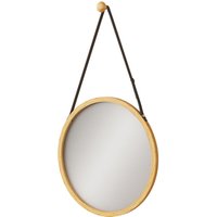 Spiegel Mirno, Bambus, 38 x 38 cm mit verstellbarem Gurt, Vicco Spiegel Mirno, Bambus, 38 x 38 cm mit verstellbarem Gurt, Vicco von Vicco