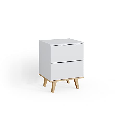 Vicco Sideboard Nautica, Weiß/Sonoma, 45 x 61 cm von Vicco